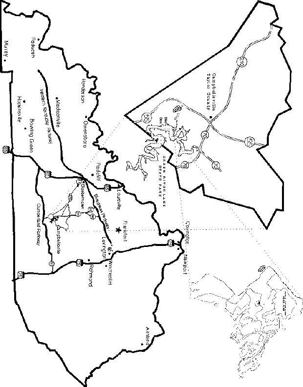 Directions to Green River Lake State Park Bicycle Trails - Campbellsville, Ky