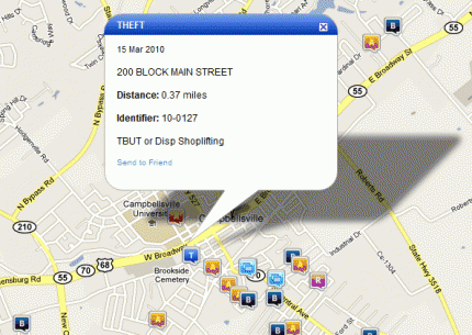 crimemap Crime Map