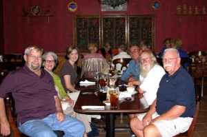 Terry Brown, Bud Mirus, Marilyn Clarke, Mike Kiger, Julie Fedwa and Bill Netherland