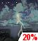 Isolated Thunderstorms. Chance for Measurable Precipitation 20%