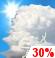 Chance Thunderstorms Chance for Measurable Precipitation 30%